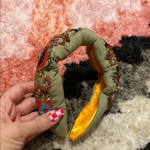 Beaded Knotted Headband